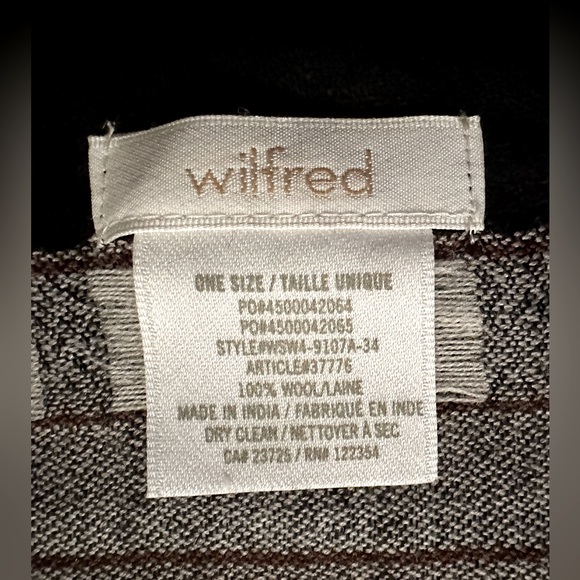 Wilfred Striped Blanket Scarf - Picture 4 of 4
